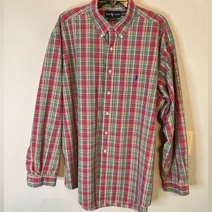 👕 Ralph Lauren Vintage Blue Label Men’s Long Sleeve, Button Down Shirt. 👕